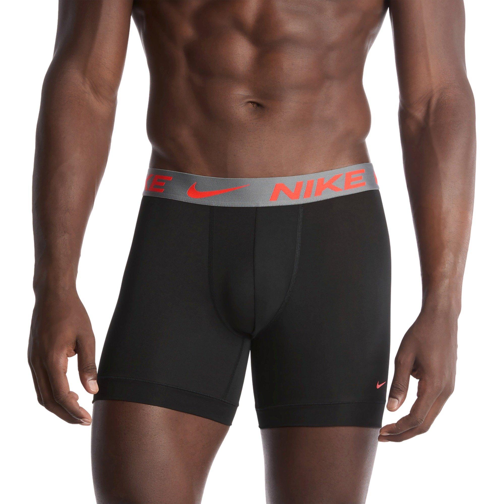Nike Men's Dri-FIT Essential Micro Underwear (3 Pack)-Multi-Color - MULTI-COLOR